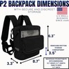 Backpack Fit for Rhythm P2 and React Health POC2000–Lightweight, Mesh