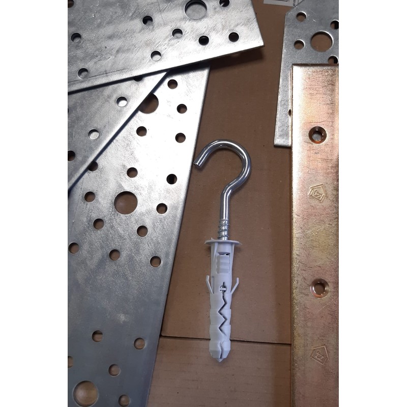 Hooks Heavy Duty Large Screw for Hanging Washing Line Indoor