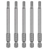 HARFINGTON 5pcs H4.0 Hex Head Drill Bit Wrench 4mm Metric