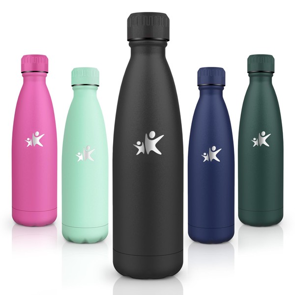 Motswedi Stainless Steel Water Bottle, 500 ml, 18/8 Stainless Steel,