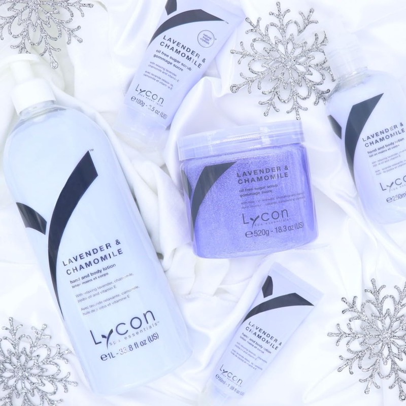 Lycon Lavender and Chamomile Sugar Scrub 520 g, Lavender and