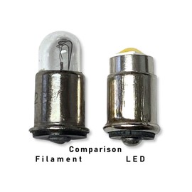 #327 LED Replacement Bulb | 24/28V AC/DC | Dimmable | Replaces Bulb Numbers: #327, 376, 387, 6034, 729, 727, S3368-2, AN3140-327, MS25237-327