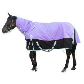 Horse Turnout Blankets Horse Blanket Winter Waterproof,400g Warm Filling Liner 1600D Premium Turnout Horse Blanket,Medium Weight Waterproof Blanket 78inches145cm