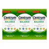 Pack Multivitamínico Centrum Balance Vitamina Hierro Potasio Zinc Tabletas