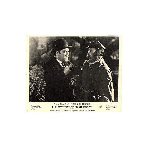 The Mystery of Marie ROGET Original Front of House Lobby