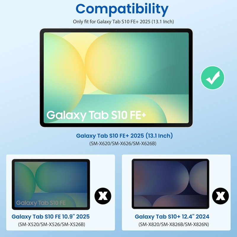 MoKo 2-Pack Matte Screen Protector Compatible with Galaxy Tab S10