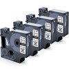 MarkField 4x Nastro Compatibile con Dymo Rhino 18445 19mm Vinile