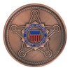 Saint Michael & U.S. Secret Service Commemorative Coin – Bronze