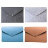 Felt Tablet Sleeve Bag Large Capacity Layered Storage Soft Inner