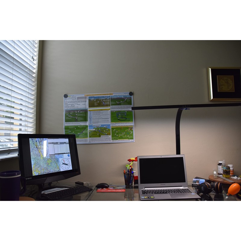 FTS, COMMERCIAL PILOT VISUALIZED FLIGHT TRAINING MANEUVERS ( POSTER size: