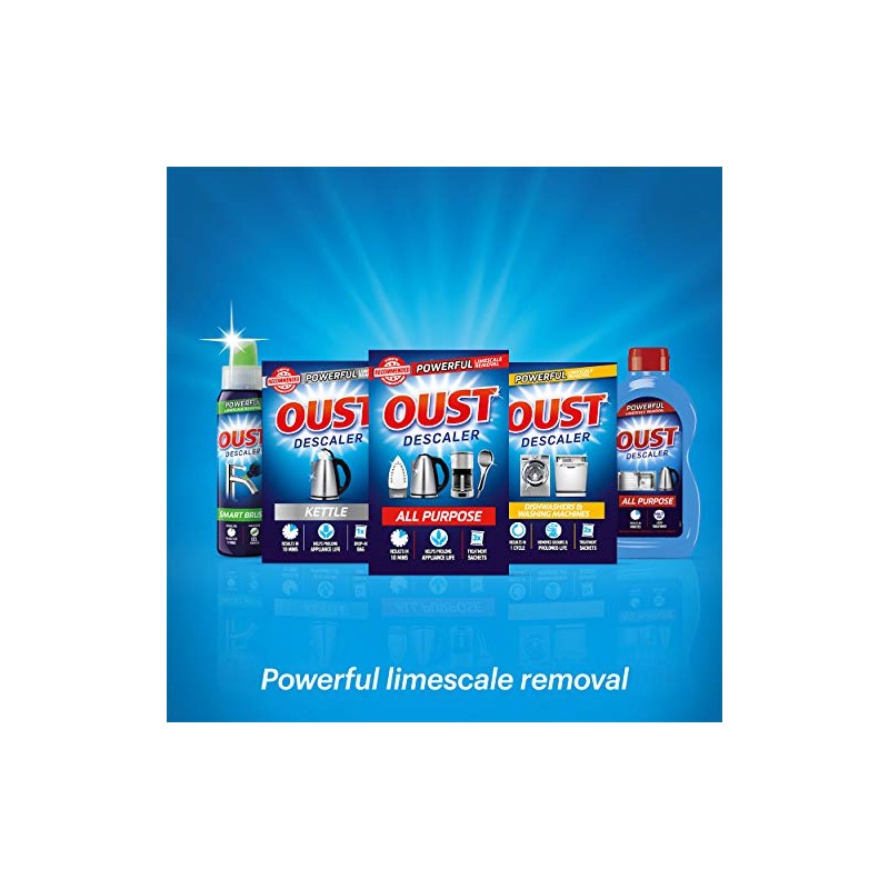 Oust All Purpose Descaler - 3 Sachets for Appliance Care
