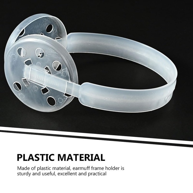 JECOMPRIS Plastic Ear Muffs Frame Holder for DIY Winter Earmuffs