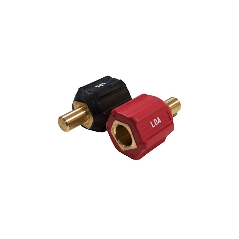 Lenco 05335 International Dinse Type Machine Plug Adapter, Male and