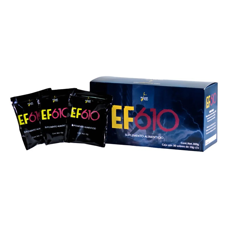 Ef610 Bebida Energizante Natural Sabor Guaraná