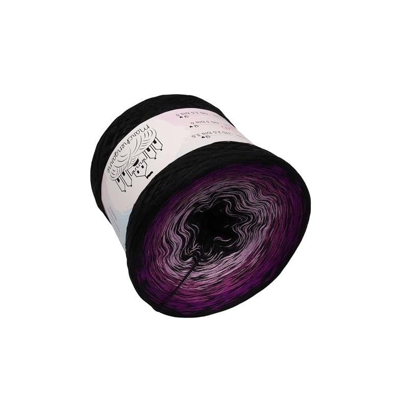 Little Sister Colour Gradient Yarn, 4-Ply Bobbel Wool, Crochet Knitting