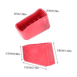SEWACC 2Pcs Ladder Feet Protective Covers Non Slip Pads for Safe Home Use Durable Ladder Foot Mats Easy Installation Ladder Feet Accessories for Stability and Floor