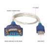 SF Cable, 2.5 ft USB to Serial RS232 DB9 Adapter