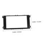 ULTECHNOVO 1 Set Double Din Car Stereo Mounting Bracket Kit