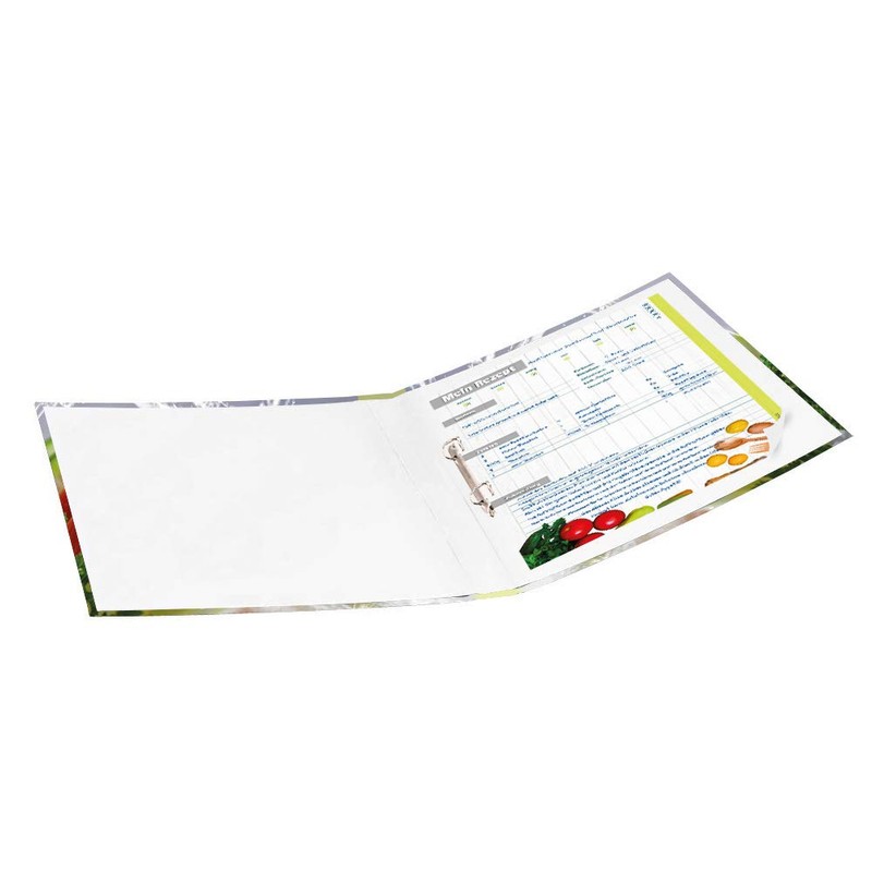 PRICARO Recipe Folder with Recipe Pad "Fresh Vegetables" A4
