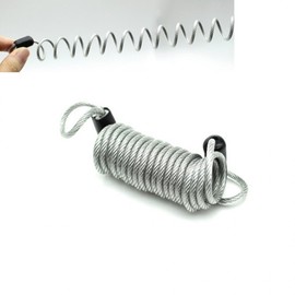 1M Locking Wire Rope for Travel Luggage, Bags, Bicycle Anti-theft 1M 4ea