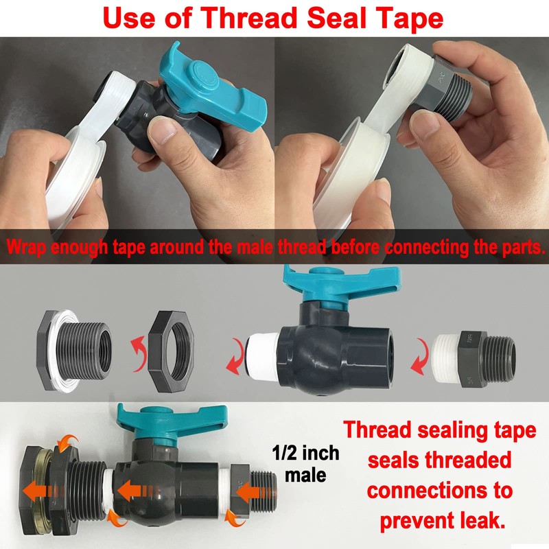 Rain Barrel Spigot Kit with an Hole Saw Include PVC