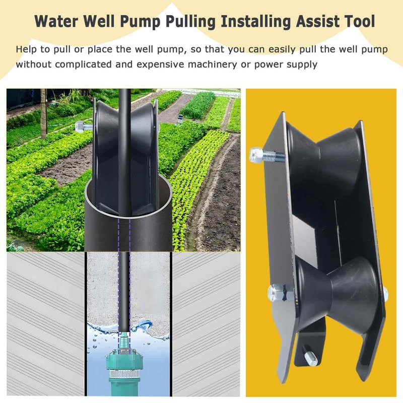 Water Well Pump Pulling Installing Assist Tool, Well Pipe Pulling