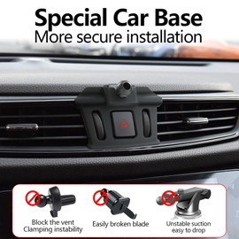 LUNQIN Car Phone Holder Mount for 2014-2020 Nissan Rogue SUV,2017-2022 Nissan Rogue Sport Auto Accessories Interior Decoration Mobile Cell Smartphone Bracket