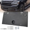 GZVKE Front License Plate Frame Mounting Bracket Tag Holder Textured