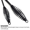AIMALL Carbon Steel Welding Chipping Hammer with Spring Handle, Impact-Absorbing