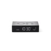 Lexon FLIP Premium LCD Alarm Clock (Aluminium Poli)