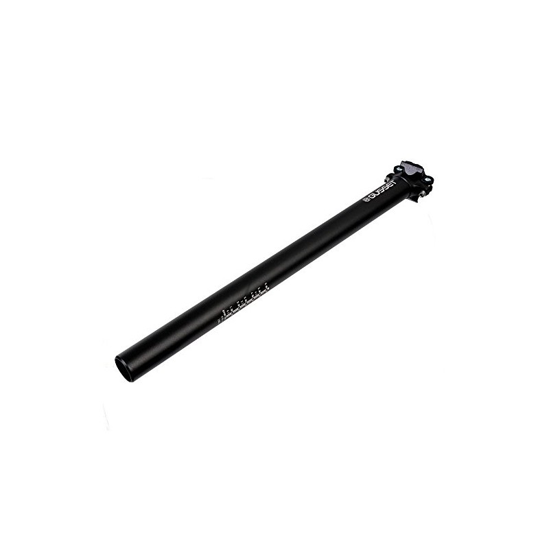 Gusset Lofty 450mm Extra Long Seatpost Black - Black, 30.9mm
