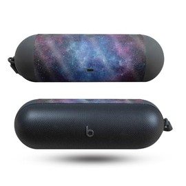 Glossy Glitter Speaker Skin Compatible with Beats Pill (2024) - Nebula - Premium 3M Vinyl Protective Wrap Decal Cover - Easy to Apply | Crafted in The USA by MightySkins