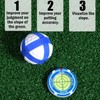 Golf Green Slope Reader with Golf Ball Marker Hat Clip,