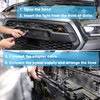 Boigoo Front Grille lights for Tacoma TRD Pro Grill light