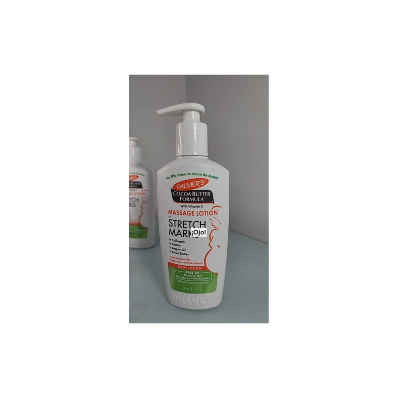 Crema Antiestrías Palmer’s 250 ml Embarazo Manteca de Cacao