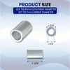 Aluminum Spacer - 3/4" OD x 1/2" ID - Unthreaded