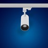 Mextronic 3-Phase LED Spotlight for Busbar Systems: 20 W, Diameter
