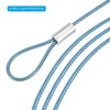 PATIKIL 3.3Ft Safety Cable Lock, 3 Pack Stainless Steel 1.5mm