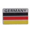 3D Aluminium Flag Sticker Car Metal Sticker 8 x 5