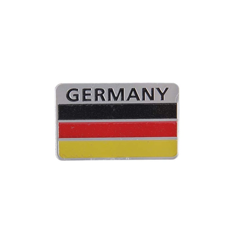 3D Aluminium Flag Sticker Car Metal Sticker 8 x 5