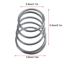 Topiky Pack of 5 trimmer head spring, trimmer head accessories, elastic and good flexibility, suitable for most brush cutters.