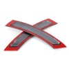 2pcs Car Front Bumper Reflector Lights Side Marker Lamp Fit