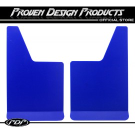 Proven Design Products 2017+ Ford F-150 RAPTOR SVT, F-250 Blue Mud Flaps, PDP MUDFLAPS PLAIN_ BLUE