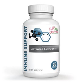 Immune Support Supplement with Vitamins C, E, Minerals & Herbal Complex – Antioxidant & Detox Support – 60 Capsules for Year-Round Immunity