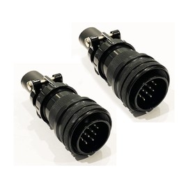 2-PK 14 Pin Metal Male Plug 136961 141162 Connector for Miller Hobart Welder