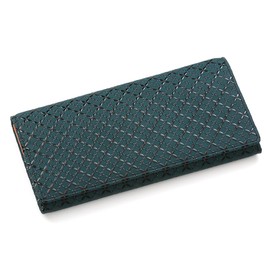 Indenya Inden HISOCA Hisoka, Traditional Crafts, Koshu Inden, Deerskin Lacquer, Original Brand, [5-179] Green - Black Lacquer Cloisonne Connected