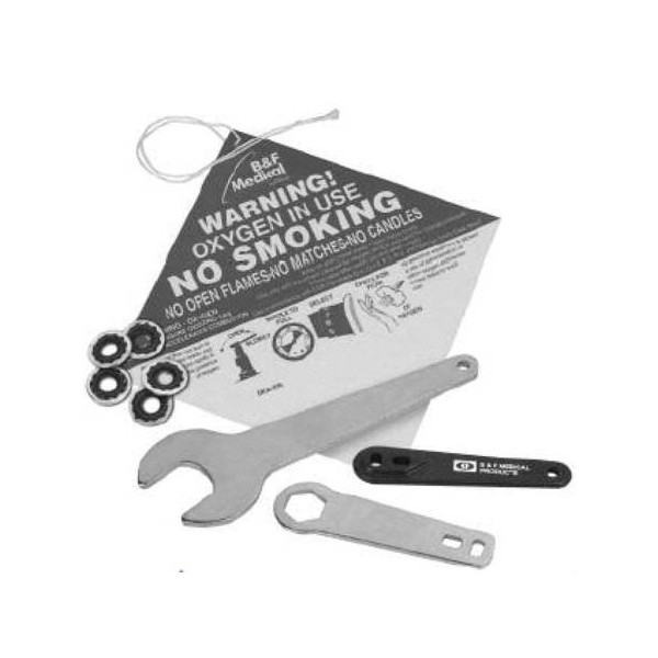 Allied Healthcare Cylinder Wrench - 66080EA - 1 Each /