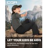 CQR Kids Boy’s Hiking Cargo Pants, Water Resistant UPF 50+