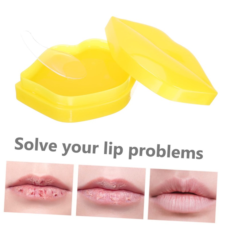 Baluue 2 Boxes Moisturizing Lip Mask Exfoliating Lip Masks for