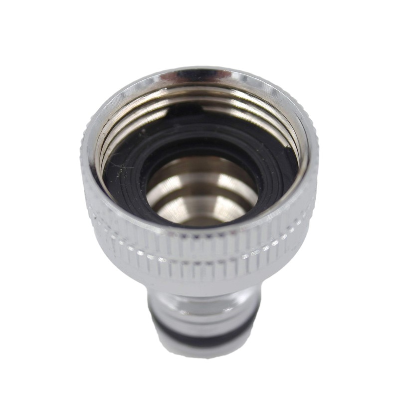 SpiceFlow Device Connector | Chrome/Brass | NPT - Female Thread
